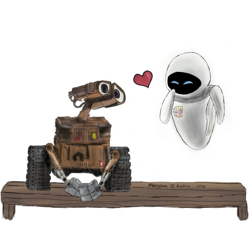 Wall-E &amp; Eve – Maryannz